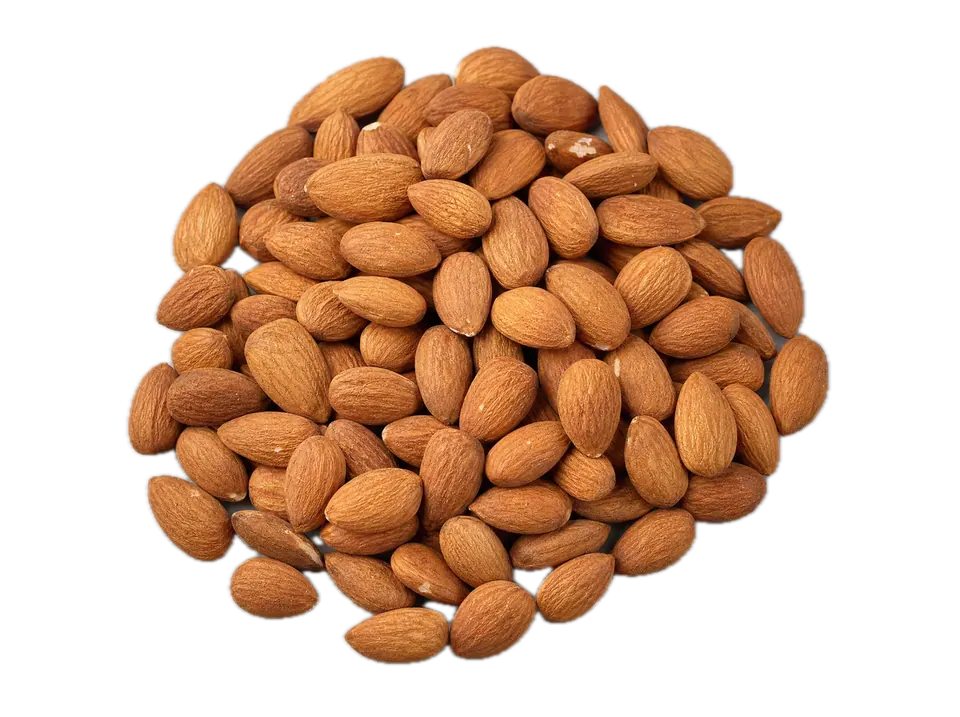 Natural almonds