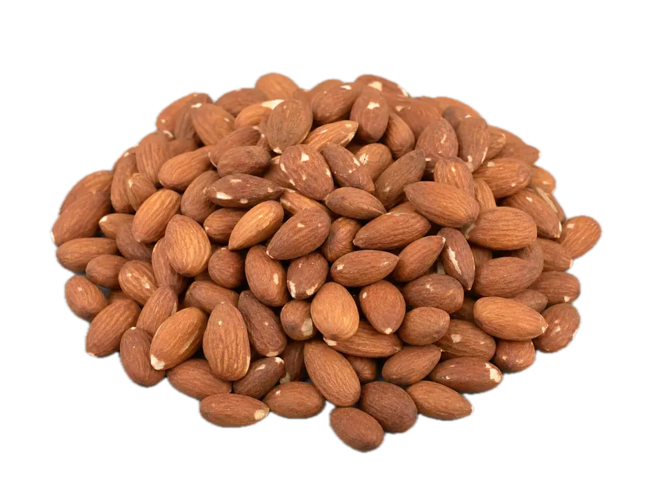 Roasted almonds